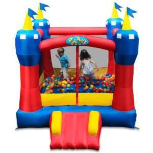  Blast Zone Magic Castle Inflatable Bouncer: Toys & Games
