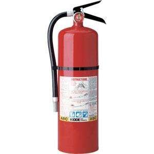  Fire Extinguisher 10 lb ABC Rechargeable Mounting Bracket 