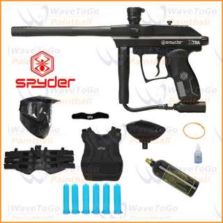 Spyder Kingman 2012 Xtra Paintball Marker Gun Chest Neck Package 
