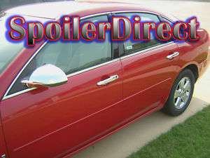 Chevy Impala 06 10 Chrome Mirror Covers & Door Handles  