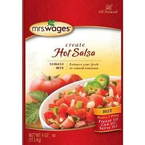 Mrs. Wages(r) Hot Salsa Tomato Mix, 2/pkgs.  Grocery 