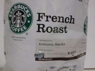 NEW! Starbucks French Roast Whole Bean Coffee X Bold 2.5 LBS  