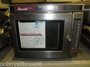 AMANA COMMERCIAL MICROWAVE OVEN KFC 1 RC30S2 1500W  