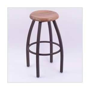 Maple   Painted White Holland Bar Stool Co. Misha 30 High Wooden Seat 