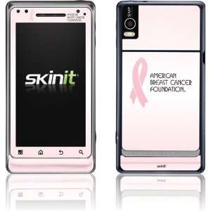  American Breast Cancer Foundation skin for Motorola Droid 