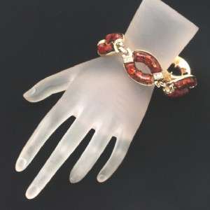 Confetti Lucite & Rhinestones Vintage Bracelet Coro  