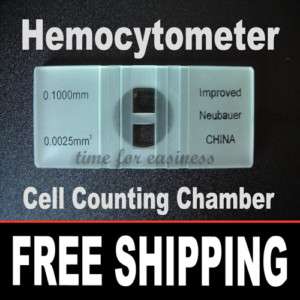 New Neubauer Hemacytometer Blood Cell Counting Chamber  