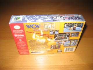 WCW vs. NWO World Tour Nintendo 64 N64 Game New Factory Sealed 