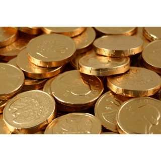 American Quarters Chocolate Coins 24 lb Bulk:  Grocery 