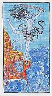 SANTERIA AFROCUBAN ORISHA SPIRITUAL DAL NEGRO LUKUMI TAROT CARDS DECK 