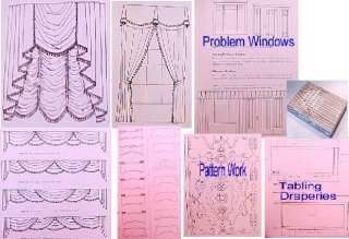 DRAPERIES BK~MAKING DESIGN CUSTOM fabric DRAPERY FASHION~MADE WINDOW 