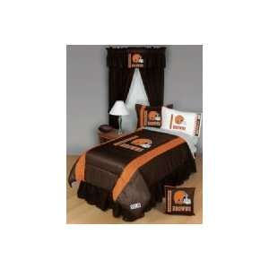  Cleveland Browns Full/Queen Size Jersey Comforter Sports 