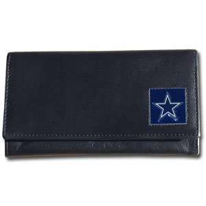 Dallas Cowboys Genuine Leather Womens Female Clutch Pocketbook   NFL 
