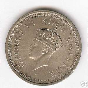  INDIA 1944 RUPEE CH UNC. SILVER COIN 