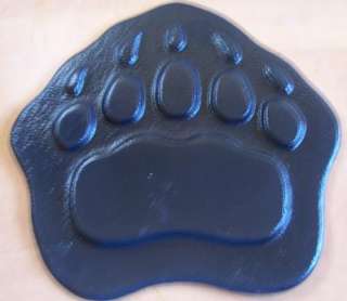 Cement STAMP grizzly bear paw 13 BORDER ART STAMPS  