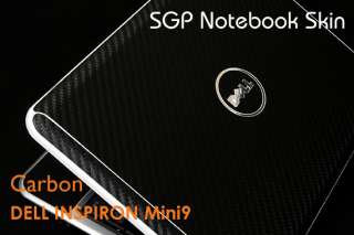 Dell Inspiron Mini9 Laptop Carbon Pattern Skin Cover  