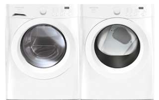 NEW Frigidaire White Front Load Washer & Electric Dryer FAFW3001LW 