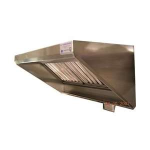  6 Ft Concession Hood Exhaust Fan & Curb Package 