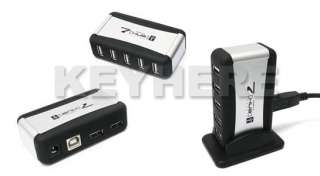 USB 7 Port HUB Powered +AC Adapter Cable High Speed,149  
