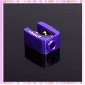  Purple Makeup Cosmetic single span pencil sharpener for 