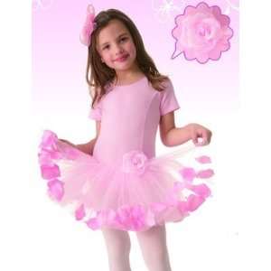   Pink Rose Tutu Leotard Girls New Dance Dress Costume XS Toys & Games