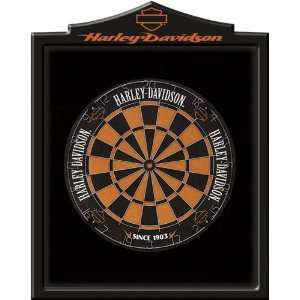  Harley Davidson Black Dart Backboard: Sports & Outdoors