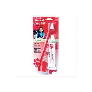   Dental Care Kit with Fingerbrush & Poultry Flavored Toothpaste for