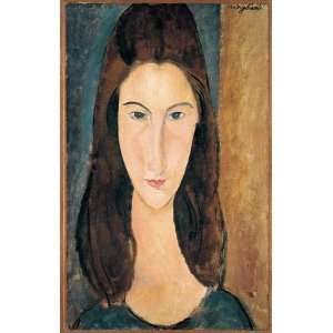 Amedeo Modigliani 22W by 35H  Portrait of Jeanne Hebuterne CANVAS 