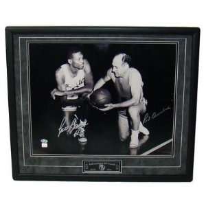 Bill Russell Red Auerbach SIGNED Framed 16x20 PSA & JSA   Autographed 
