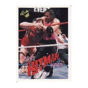  1990 Classic WWF #123 Bret Hit Man Hart 