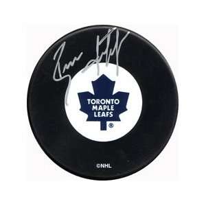 Brian Leetch Autographed Puck
