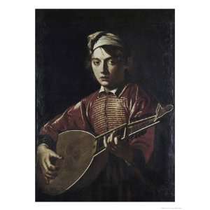   Lute Player Giclee Poster Print by Caravaggio, 18x24