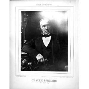  Portrait Claude Bernard Autograph Galerie Contemporaine 