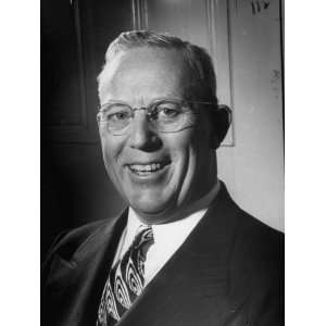  Governor Earl Warren Wearing Suit and Tie Photographic 