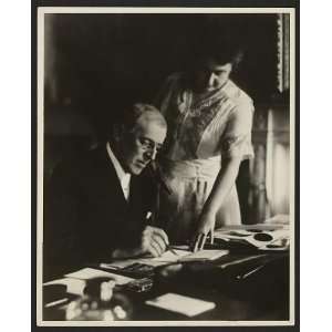   President Woodrow Wilson,1856 1924,Edith Bolling Galt