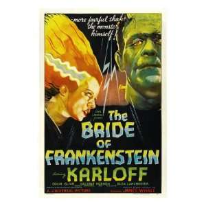  The Bride of Frankenstein, Elsa Lanchester, Boris Karloff 