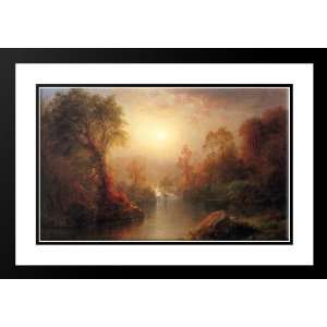  Church, Frederic Edwin 24x18 Framed and Double Matted 