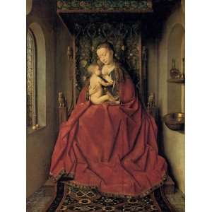 Hand Made Oil Reproduction   Jan van Eyck   32 x 42 inches 