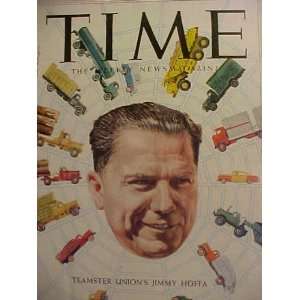 Jimmy Hoffa Teamster Union September 9, 1957 Time Magazine 