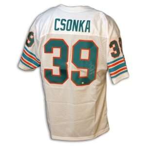 Larry Csonka Signed Miami Dolphins t/b Jersey w/HOF 87