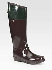  Hunter Regent Carlyle Two Tone Rain Boots