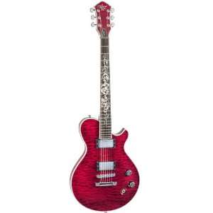  Michael Kelly Patriot Glory Electric Guitar, Trans Blood 