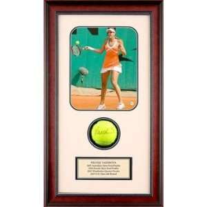  Nicole Vaidisova Autographed Ball Memorabilia Sports 