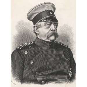 Otto Von Bismarck German Statesman, in 1885 Wearing 