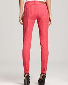 Burberry Brit Skinny Colored Jeans in Pink