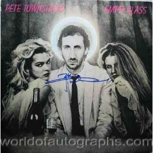 Pete Townshend Signed Album GAI Certified
