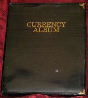 Disney Dollar deluxe Currency Album with 12 sheets  