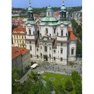St. Nicholas Church, Old Town Square, Prague, Czech Republic 