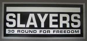 SLAYERS video game decal sticker from GAMER movie  
