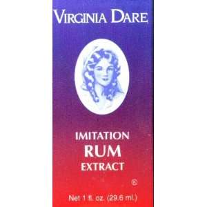Virginia Dare Imitation Rum Extract  Grocery & Gourmet 